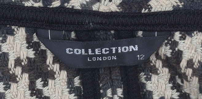 Collection London Women's Houndstooth Jacket Size 12