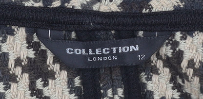Collection London Women's Houndstooth Jacket Size 12