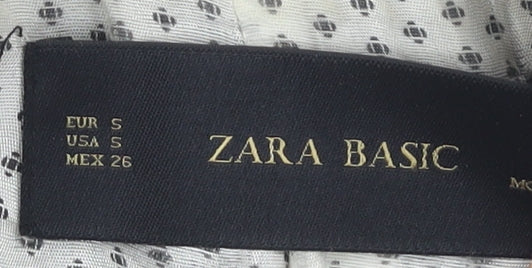 Womens UK Size S Zara Basic Blue