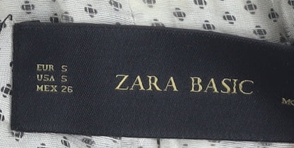 Womens UK Size S Zara Basic Blue