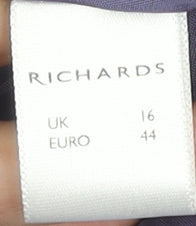 Womens UK Size 16 Richards Purple Basic Jacket