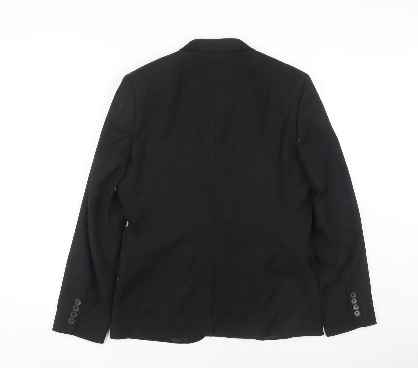 Mens UK Size 38 H&M Regular Black Suit Jacket