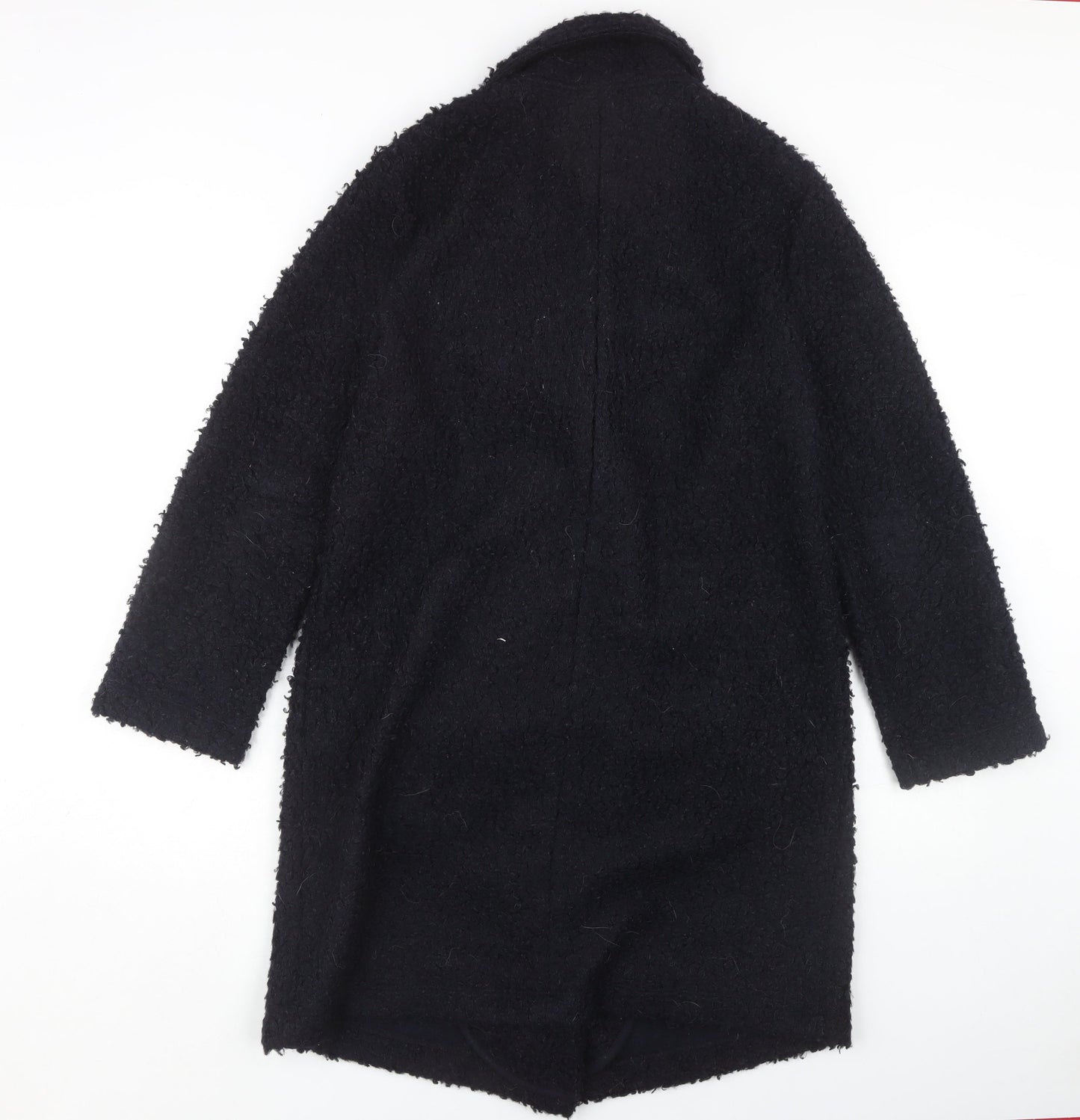 Dunnes Women's Black XS Pea Coat Mid-Length Winter