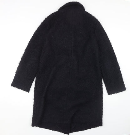 Dunnes Women's Black XS Pea Coat Mid-Length Winter