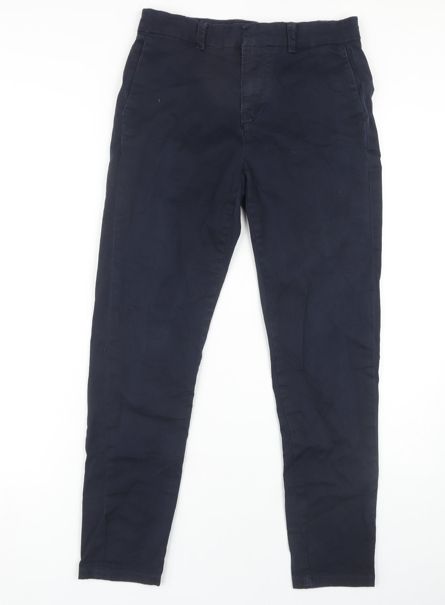 New Look Men's Slim Fit Blue Chino Trousers