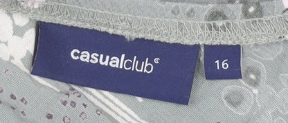Womens UK Size 16 Casual Club A-Line  Skirt