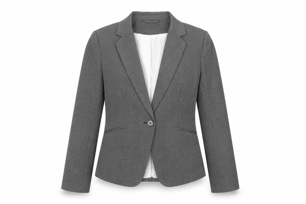 Womens UK Size 10 H&M Regular Grey Blazer