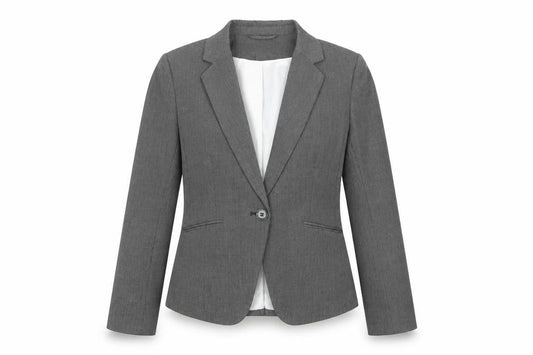 Womens UK Size 10 H&M Regular Grey Blazer