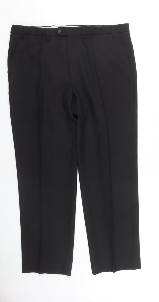 Marks and Spencer Men's Black Dress Pants L