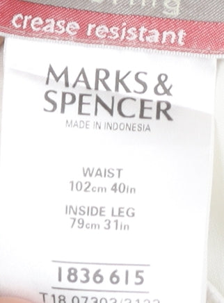 Marks and Spencer Men's Black Dress Pants L