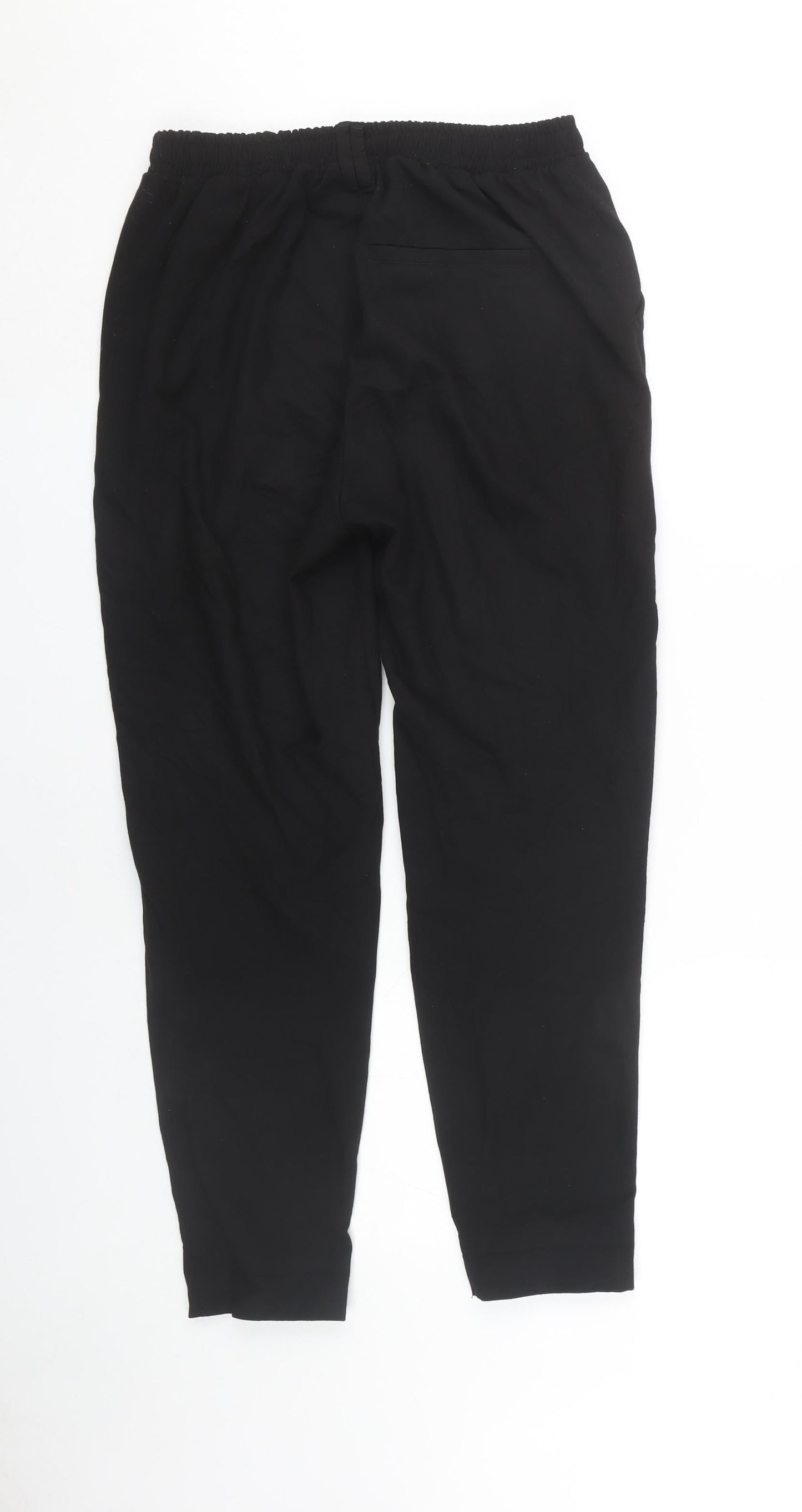 Womens UK Size M Bershka   Black Trousers