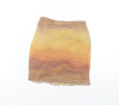 Pull & Bear Women's Multicolour Pencil Skirt XS