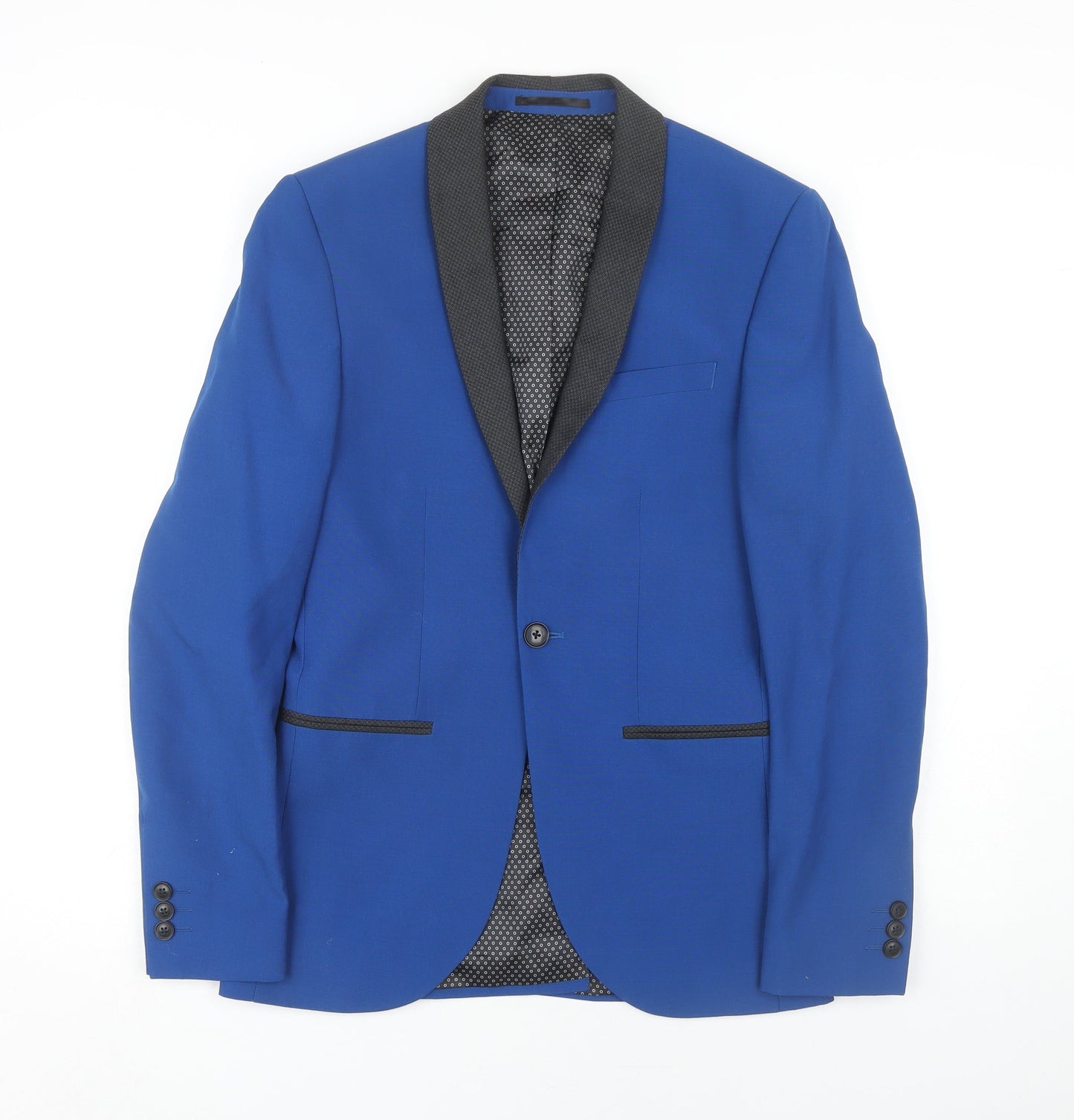 Mens UK Size 34 NEXT Regular Blue Suit Jacket