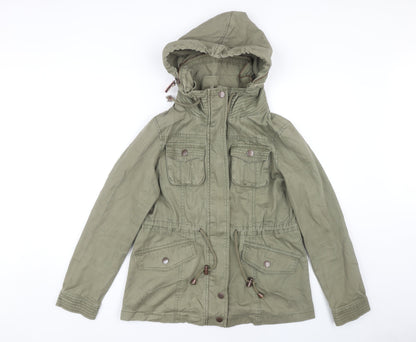 New Look Women’s Green Parka Jacket Size 10