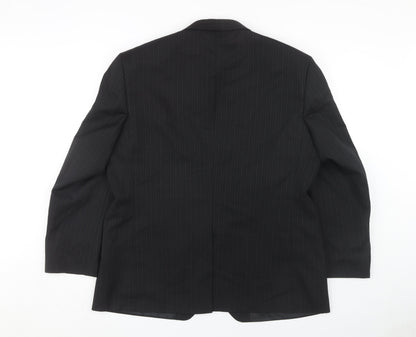 Mens UK Size 44 Unknown Regular Black Suit Jacket