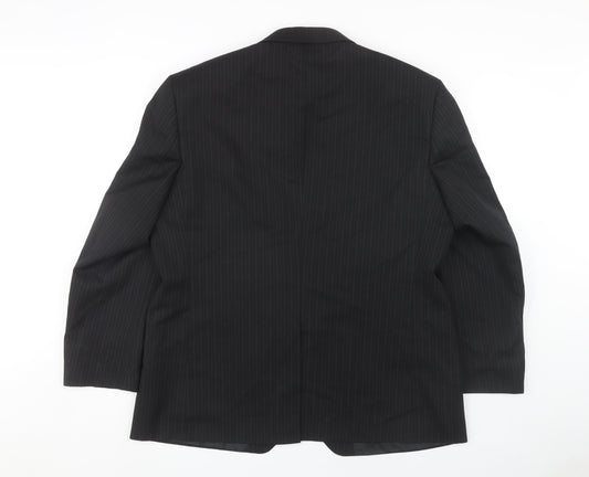 Mens UK Size 44 Unknown Regular Black Suit Jacket