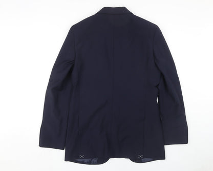 Marks and Spencer Men's Blue Blazer 38 Long