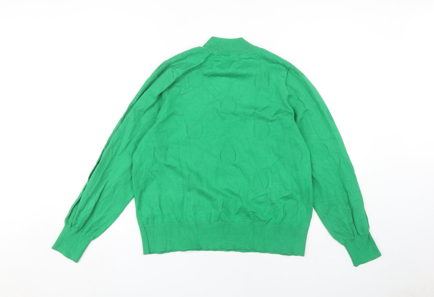 Womens UK Size 16 NEXT Green Pullover Jumper