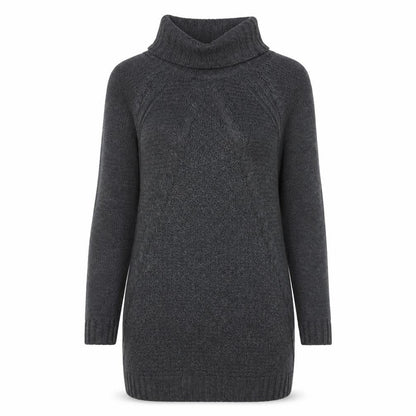 Debenhams Grey Jumper Dress, Size 12, Women's Knitwear