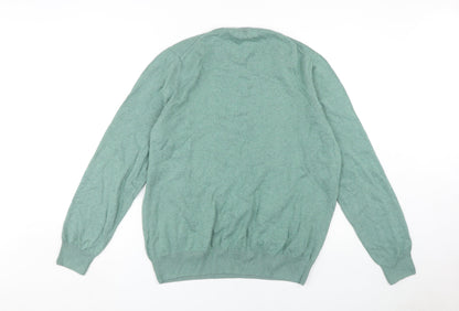Marks and Spencer Men’s Green XL Pullover Jumper