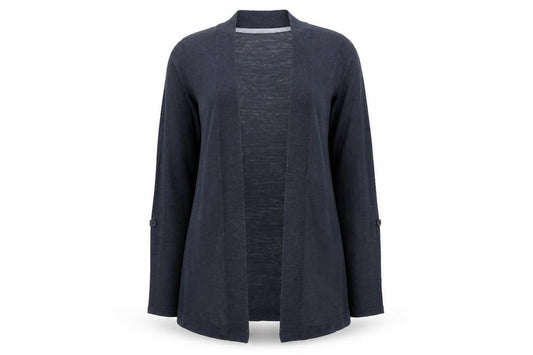 Womens UK Size 8 Mistral Blue Cardigan Jumper