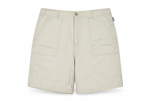 Front view of East Coast Beige Chino Shorts - unisex, size 20