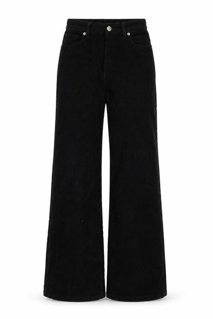 Womens UK Size 6 Monki Regular Fit  Black Trousers