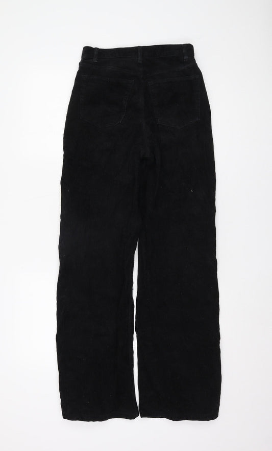 Womens UK Size 6 Monki Regular Fit  Black Trousers