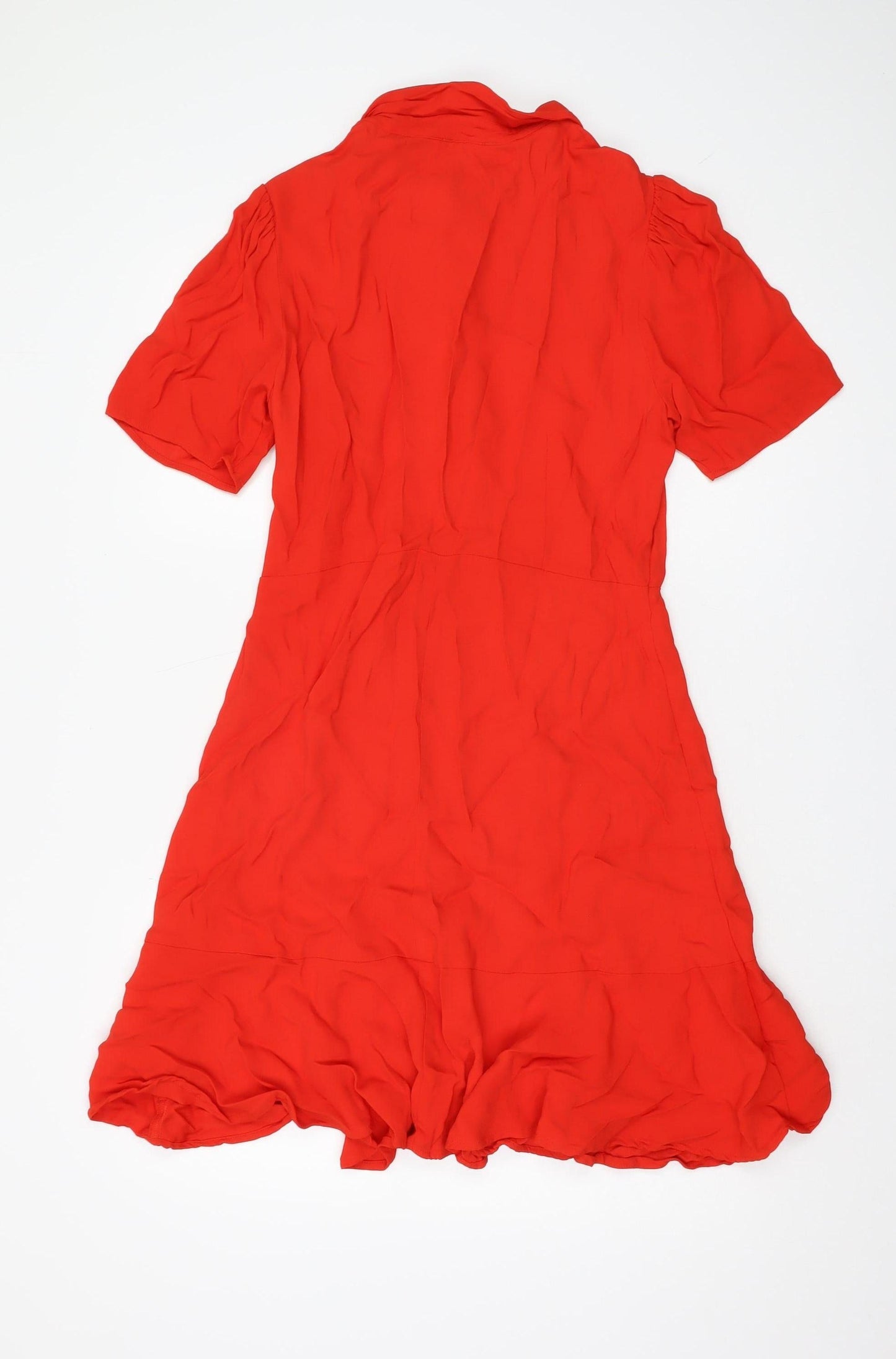 Finery Women's Red Shirt Dress Size 12