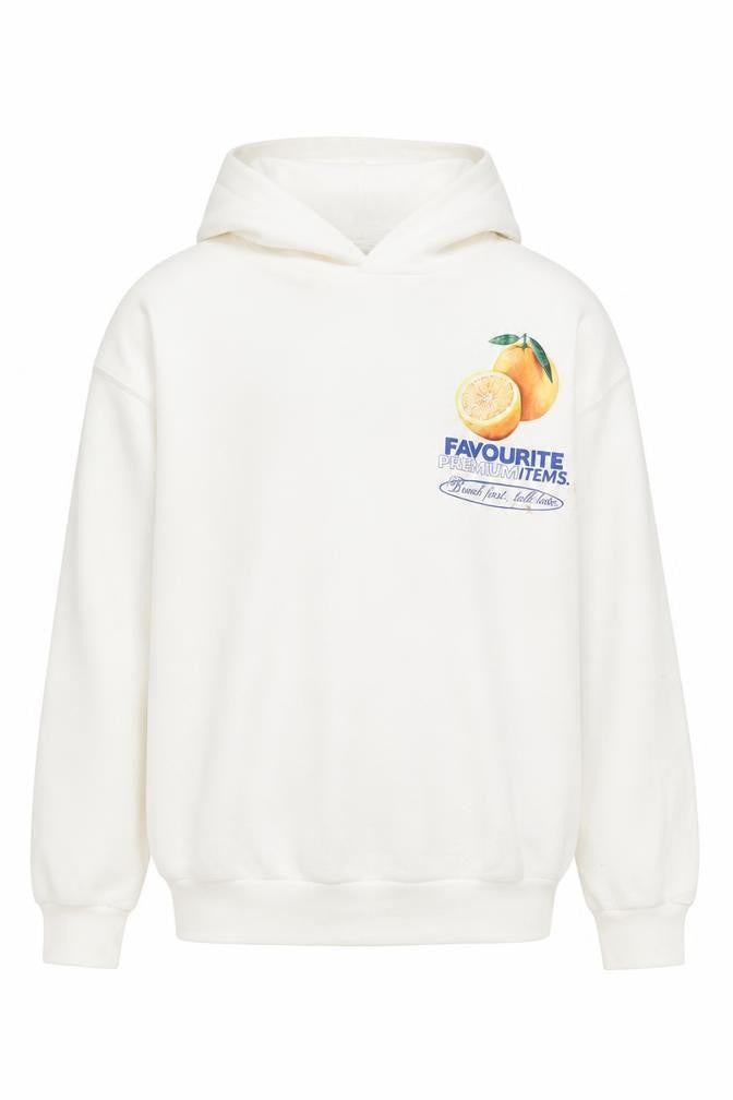 Marks and Spencer Boys White Pullover Hoodie 13-14 Years