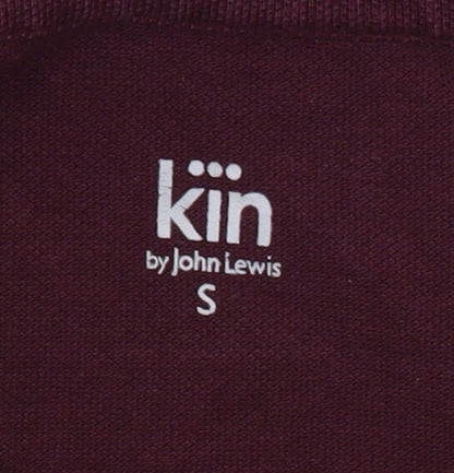 John Lewis Men's Brown T-Shirt, Small, Crew Neck