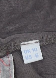 Boden Women's Grey Long Sleeve Top UK 10