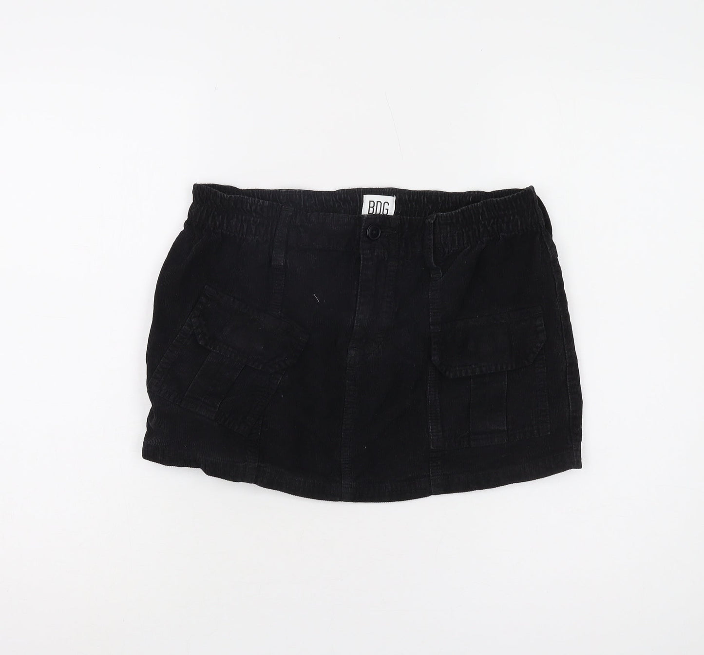 BDG Women's Black Cargo Skirt M Casual