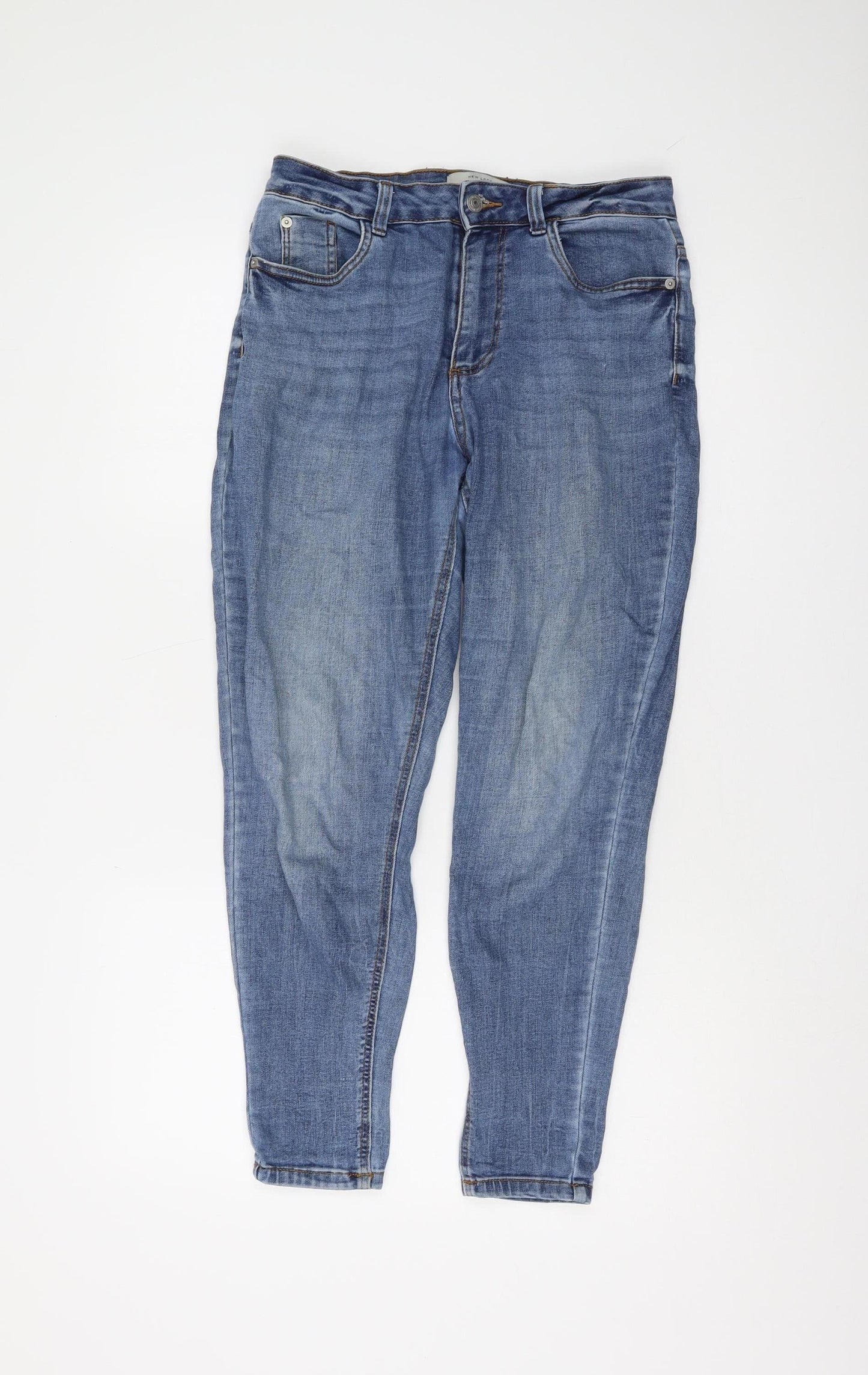 New Look Women's Blue Size 12 Short Denim Jeans