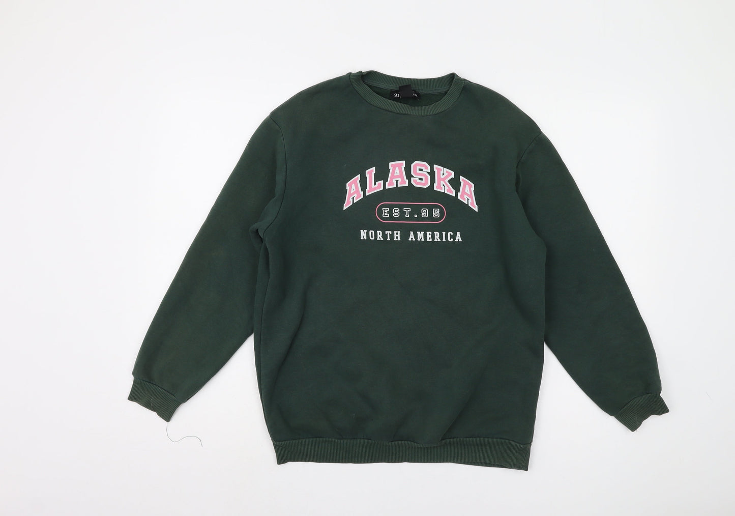 New Look Girls Green Pullover Sweatshirt - Size 12-13