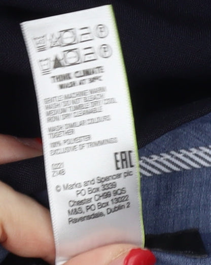 Marks and Spencer Men's Navy Trousers, 42/29, Breathable