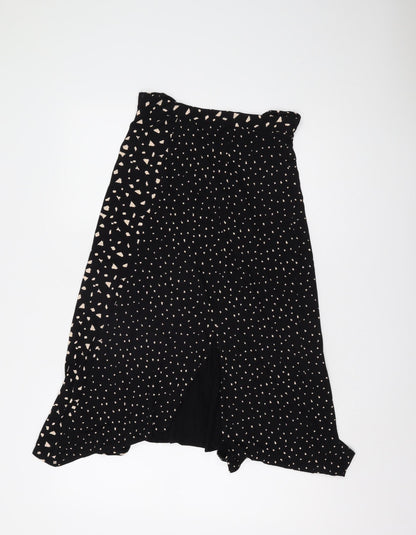 Miss Selfridge Women's Black Size 8 Skirt