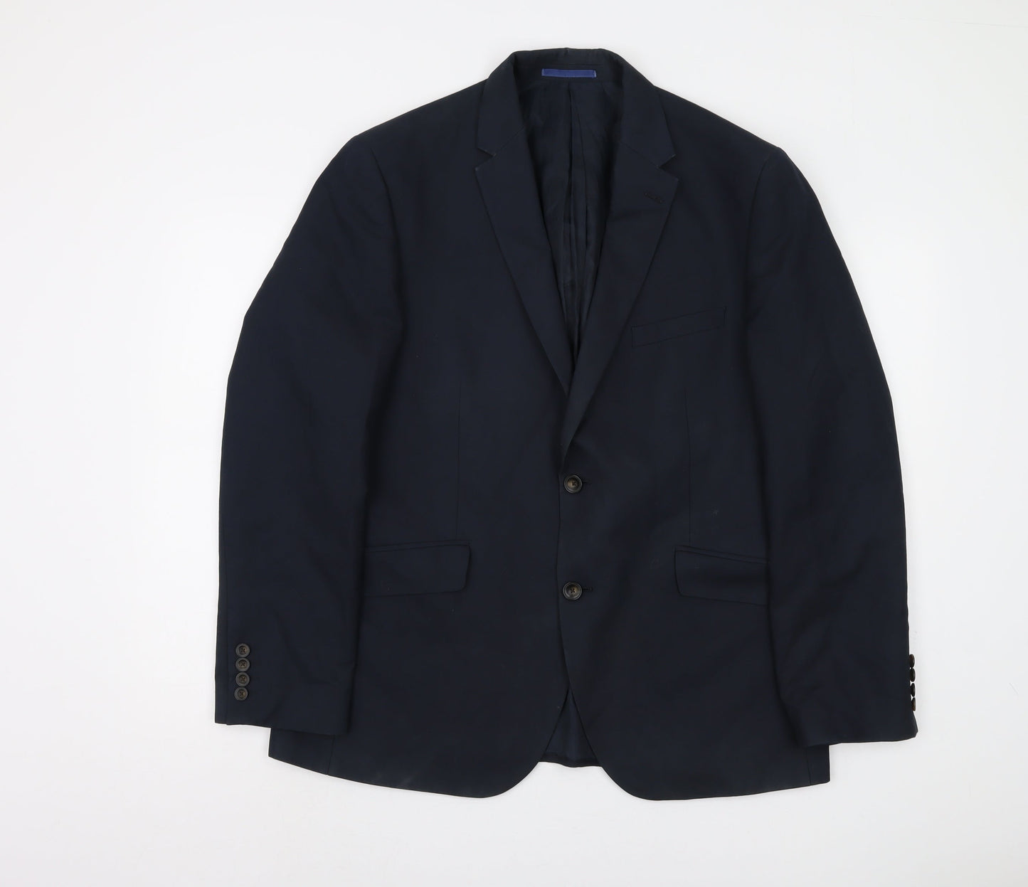 Mens UK Size 42 Marks and Spencer Regular Blue Suit Jacket
