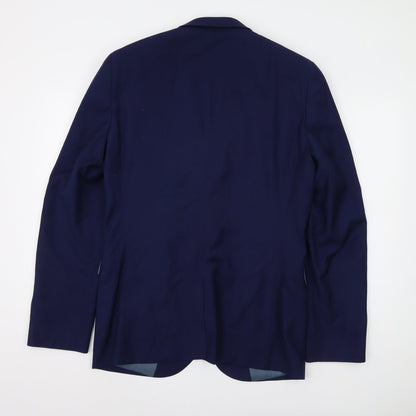 Mens UK Size 40 NEXT Regular Blue Suit Jacket