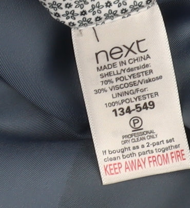 Mens UK Size 40 NEXT Regular Blue Suit Jacket