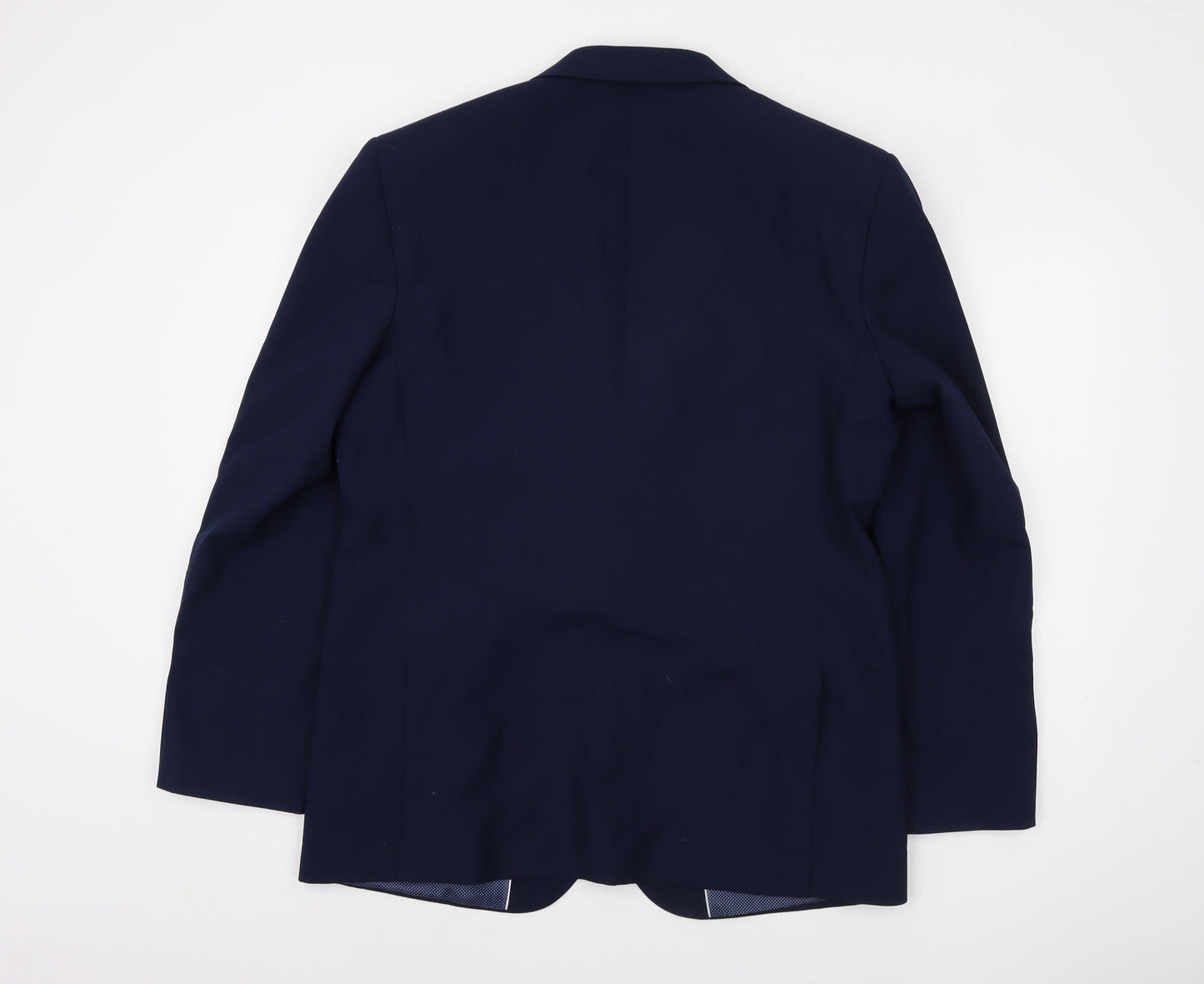 Mens UK Size 42 Marks and Spencer Regular Blue Suit Jacket