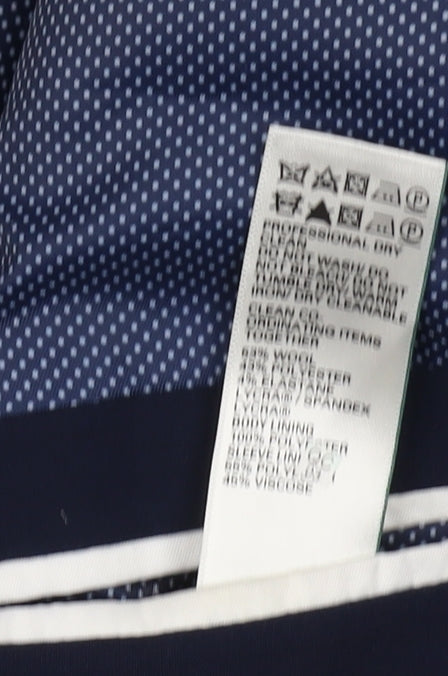 Mens UK Size 42 Marks and Spencer Regular Blue Suit Jacket