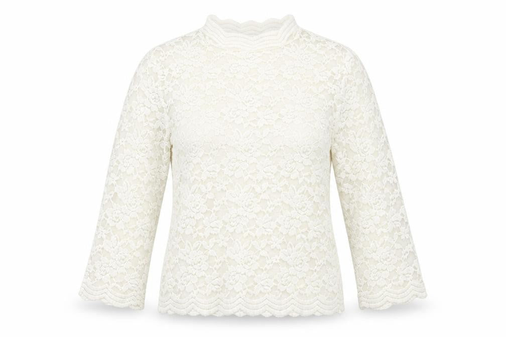 Womens UK Size 10 River Island White Basic Blouse