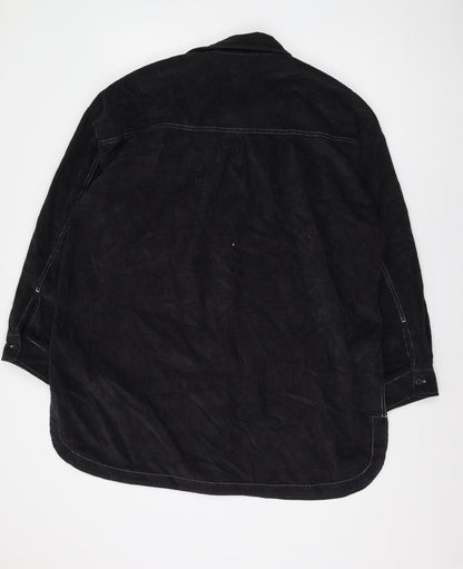 Womens UK Size S ASOS Black Basic Jacket