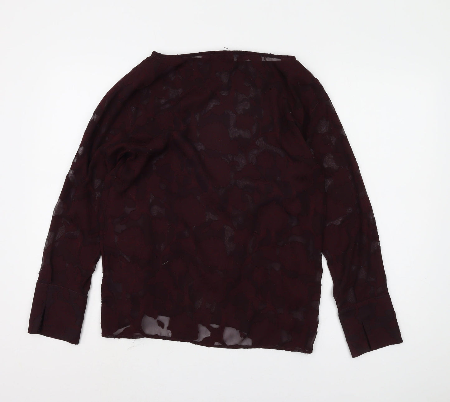 Womens UK Size 10 NEXT Red Basic Blouse