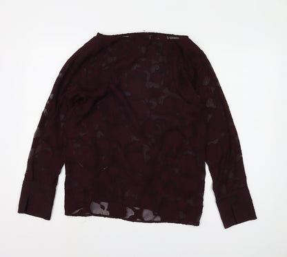 Womens UK Size 10 NEXT Red Basic Blouse