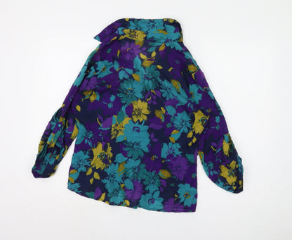 Womens UK Size 12 Per Una Multicoloured Basic Blouse