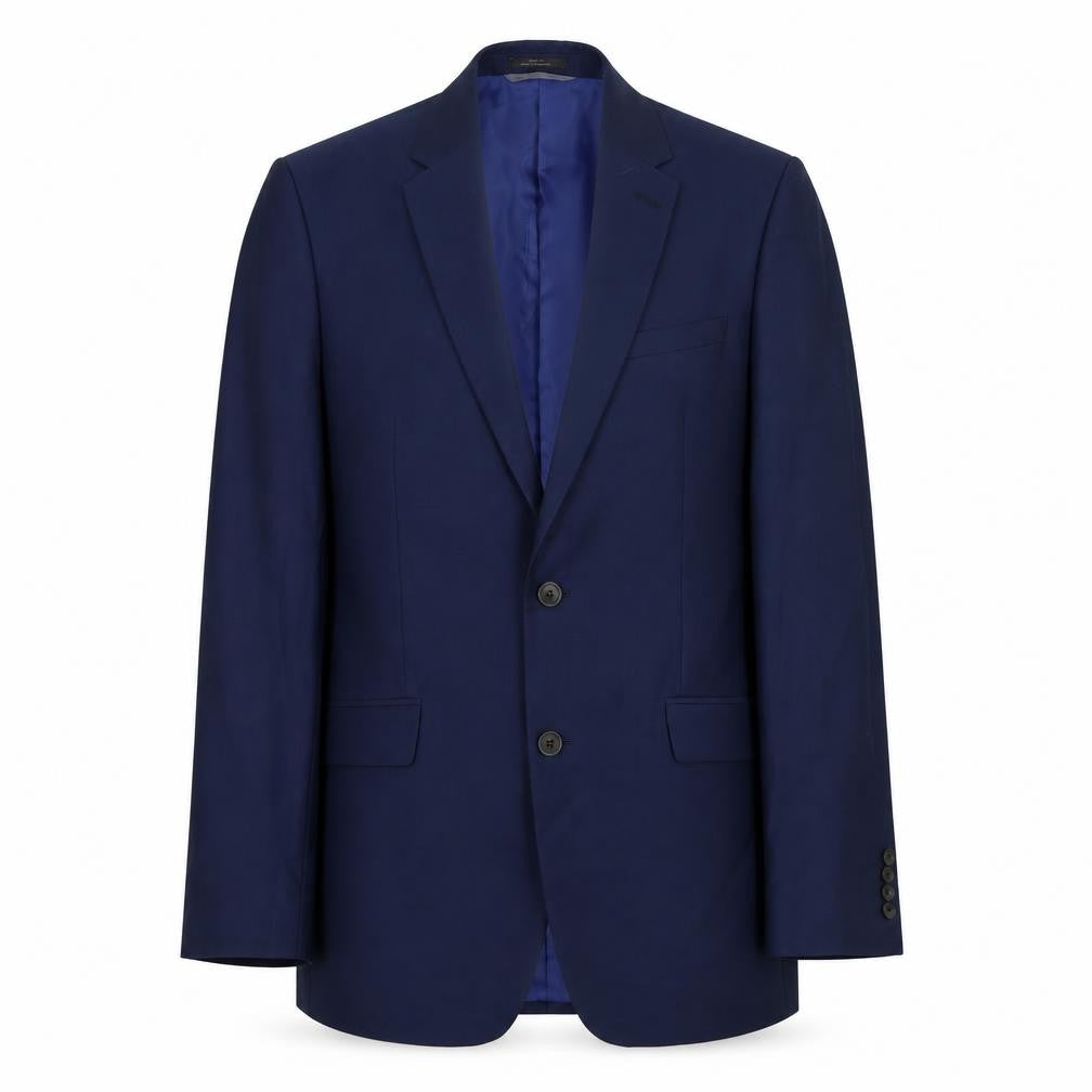Mens UK Size 38 Marks and Spencer Regular Blue Suit Jacket