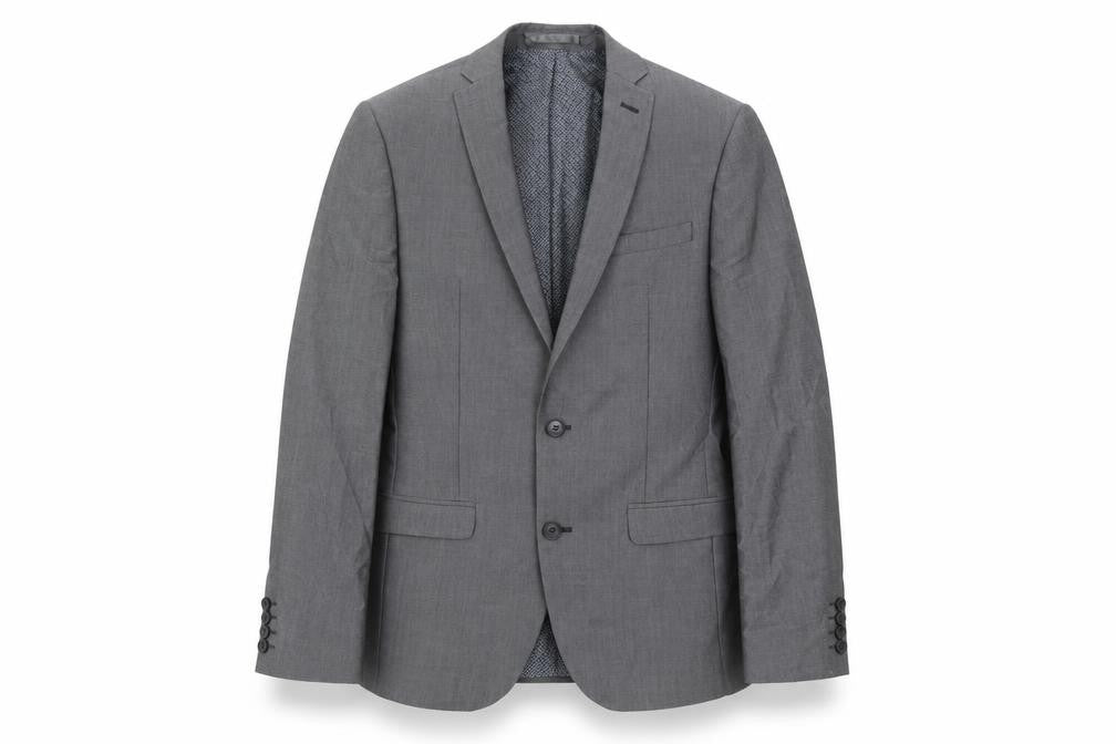 Mens UK Size 36 Limehaus Regular Grey Suit Jacket