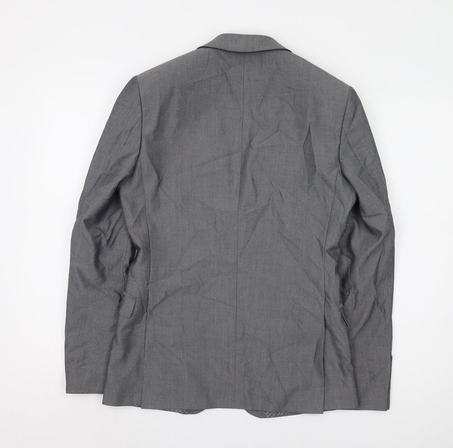 Mens UK Size 36 Limehaus Regular Grey Suit Jacket